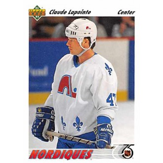 Řadové karty - Lapointe Claude - 1991-92 Upper Deck No.488