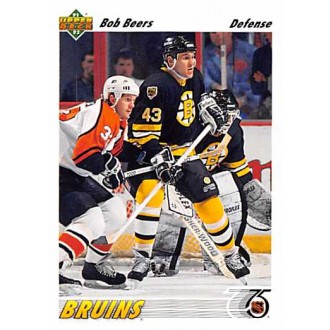 Řadové karty - Beers Bob - 1991-92 Upper Deck No.490