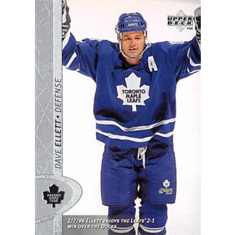 Řadové karty - Ellett Dave - 1996-97 Upper Deck No.344