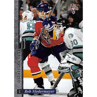 Řadové karty - Niedermayer Rob - 1996-97 Leaf Preferred No.12