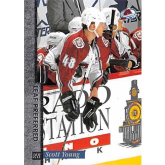 Řadové karty - Young Scott - 1996-97 Leaf Preferred No.98