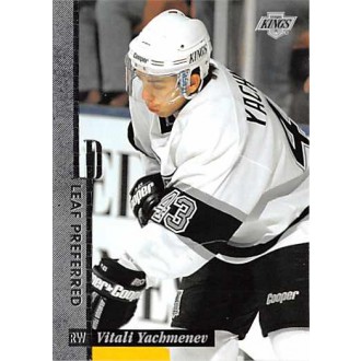 Řadové karty - Yachmenev Vitali - 1996-97 Leaf Preferred No.99
