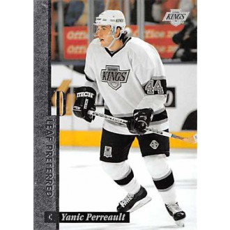 Řadové karty - Perreault Yanic - 1996-97 Leaf Preferred No.107