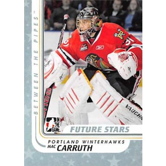 Řadové karty - Carruth Mac - 2010-11 Between The Pipes No.24