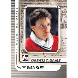 Řadové karty - Wamsley Rick - 2010-11 Between The Pipes No.145