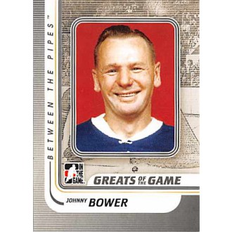Řadové karty - Bower Johnny - 2010-11 Between The Pipes No.168
