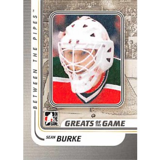 Řadové karty - Burke Sean - 2010-11 Between The Pipes No.182
