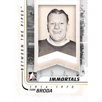 Řadové karty - Broda Turk - 2010-11 Between The Pipes No.199