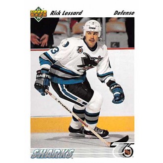Řadové karty - Lessard Rick - 1991-92 Upper Deck No.520