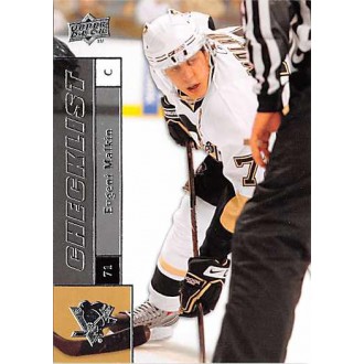 Řadové karty - Malkin Evgeni - 2009-10 Upper Deck No.449