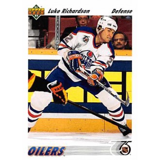 Řadové karty - Richardson Luke - 1991-92 Upper Deck No.522