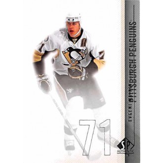Řadové karty - Malkin Evgeni - 2010-11 SP Authentic No.40