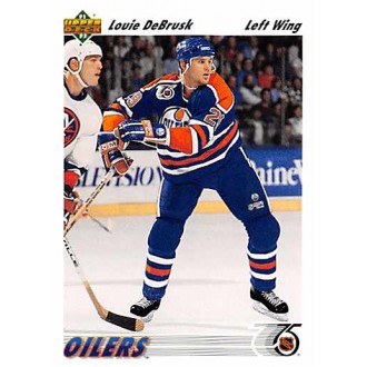 Řadové karty - DeBrusk Louie - 1991-92 Upper Deck No.526