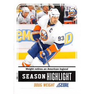 Řadové karty - Weight Doug - 2011-12 Score No.34