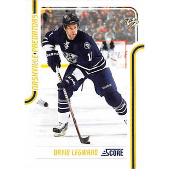 Řadové karty - Legwand David - 2011-12 Score No.264