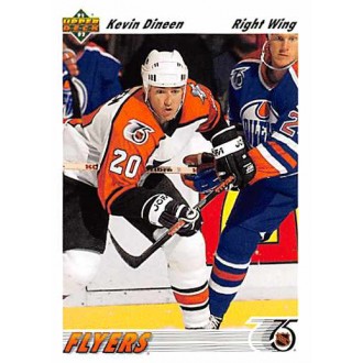 Řadové karty - Dineen Kevin - 1991-92 Upper Deck No.530