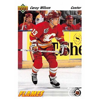 Řadové karty - Wilson Carey - 1991-92 Upper Deck No.538