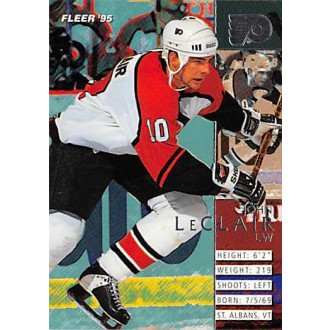 Řadové karty - LeClair John - 1994-95 Fleer No.156