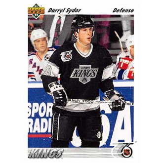 Řadové karty - Sydor Darryl - 1991-92 Upper Deck No.549