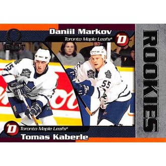 Řadové karty - Kaberle Tomáš, Markov Daniil - 1998-99 Omega No.233