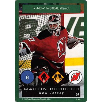 Řadové karty - Brodeur Martin - 1995-96 Playoff One on One No.57