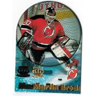 Insertní karty - Brodeur Martin - 1997-98 Crown Card-Supials Mini No.10