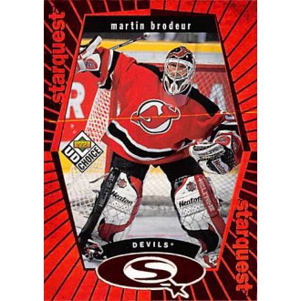 Insertní karty - Brodeur Martin - 1998-99 UD Choice StarQuest Red No.SQ23