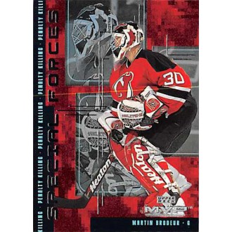 Insertní karty - Brodeur Martin - 1998-99 MVP Special Forces No.F09