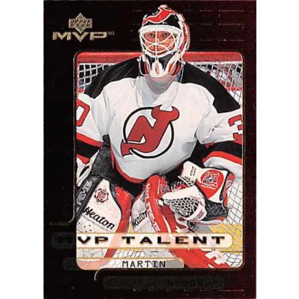 Insertní karty - Brodeur Martin - 1999-00 MVP Talent No.MVP9