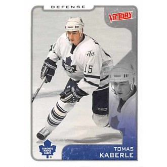 Řadové karty - Kaberle Tomáš - 2001-02 Victory No.330