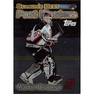 Insertní karty - Brodeur Martin - 1999-00 Topps Post Masters No.PM6