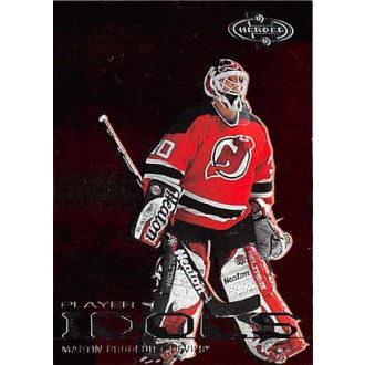 Insertní karty - Brodeur Martin - 2000-01 Heroes Player Idols No.PI2