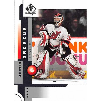 Řadové karty - Brodeur Martin - 2001-02 SP Authentic No.48