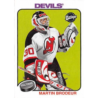 Řadové karty - Brodeur Martin - 2001-02 Upper Deck Vintage No.149