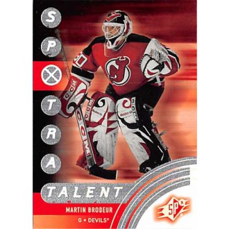 Řadové karty - Brodeur Martin - 2001-02 SPx No.87