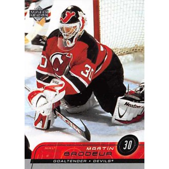 Řadové karty - Brodeur Martin - 2002-03 Upper Deck No.107