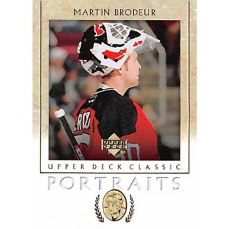 Řadové karty - Brodeur Martin - 2002-03 Classic Portraits No.57