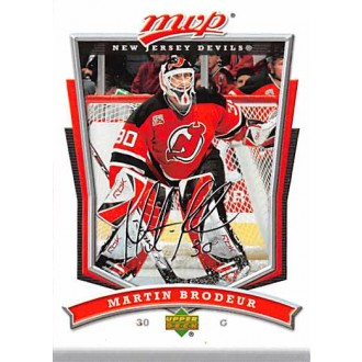 Řadové karty - Brodeur Martin - 2007-08 MVP No.91