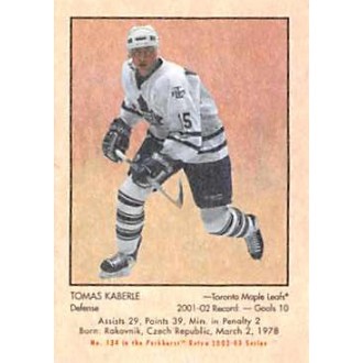 Paralelní karty - Kaberle Tomáš - 2002-03 Parkhurst Retro Minis No.134