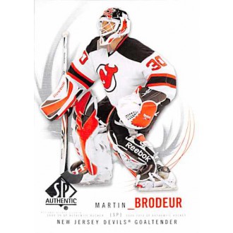 Řadové karty - Brodeur Martin - 2009-10 SP Authentic No.30