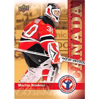 Řadové karty - Brodeur Martin - 2009-10 Upper Deck National Hockey Card Day  No.HCD8