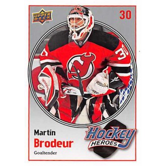 Insertní karty - Brodeur Martin - 2009-10 Upper Deck Hockey Heroes Martin Brodeur No.HH16