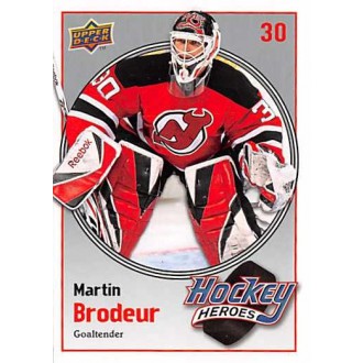 Insertní karty - Brodeur Martin - 2009-10 Upper Deck Hockey Heroes Martin Brodeur No.HH11