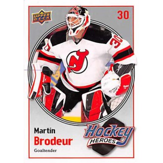 Insertní karty - Brodeur Martin - 2009-10 Upper Deck Hockey Heroes Martin Brodeur No.HH10