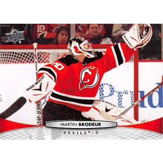 Řadové karty - Brodeur Martin - 2011-12 Upper Deck No.87