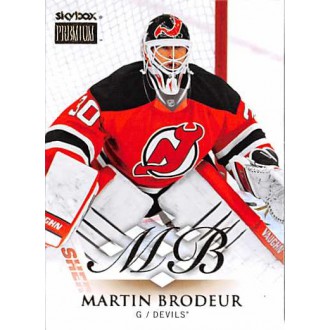 Insertní karty - Brodeur Martin - 2013-14 Fleer Showcase SkyBox Premium No.25
