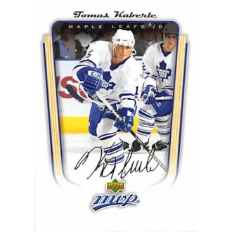 Řadové karty - Kaberle Tomáš - 2005-06 MVP No.358