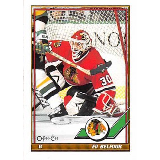 Řadové karty - Belfour Ed - 1991-92 O-Pee-Chee No.20