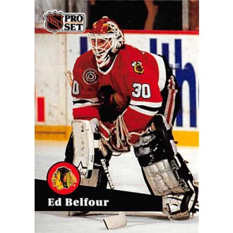 Řadové karty - Belfour Ed - 1991-92 Pro Set French No.43