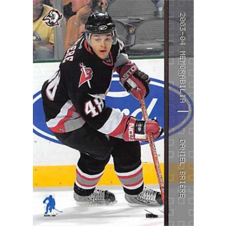 Řadové karty - Briere Daniel - 2003-04 BAP Memorabilia No.19